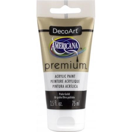 DecoArt Pale Gold Premium Acrylic Metallic
