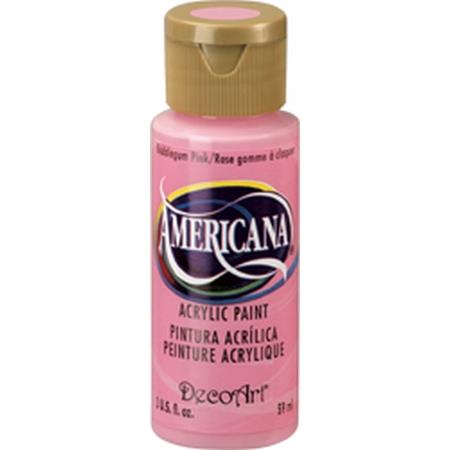 DecoArt Bubble-gum Pink Americana Acrylic 2oz
