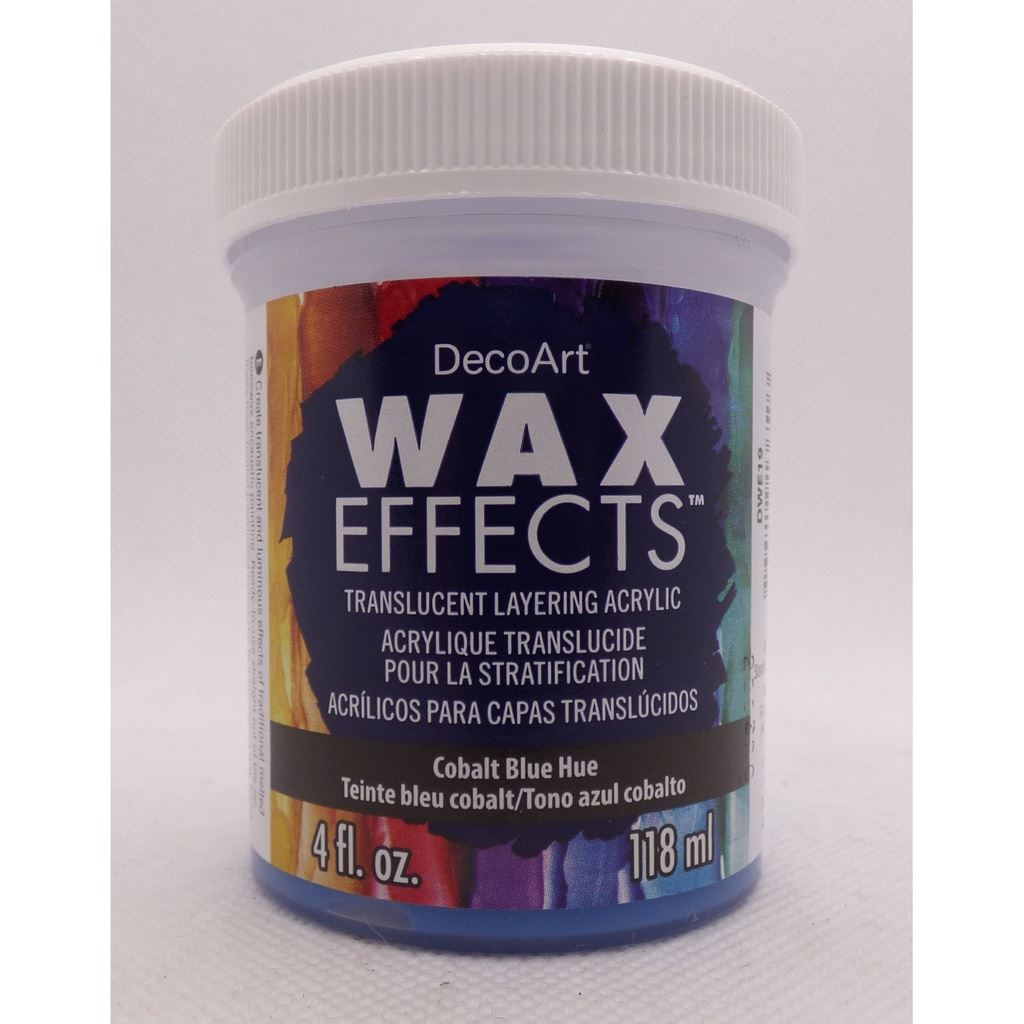 DecoArt Cobalt Blue Hue 4OZ Wax Effects Encaustic Acrylic