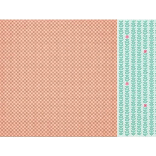 12x12 Scrapbook Paper - Mia Sold in Packs of 10 Sheets