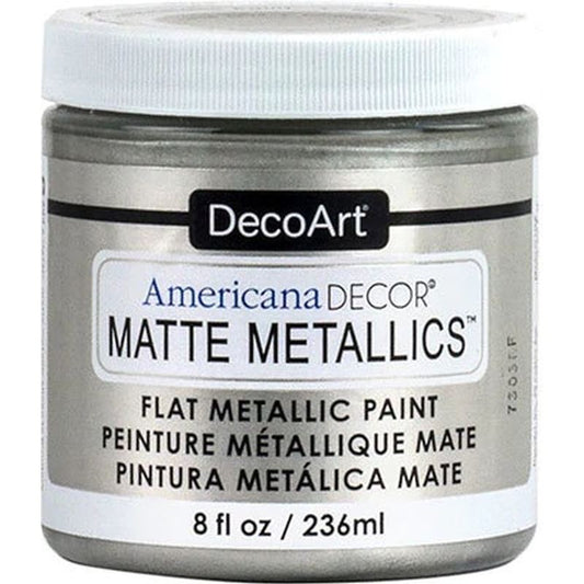 DecoArt Soft Silver Matte Metallics