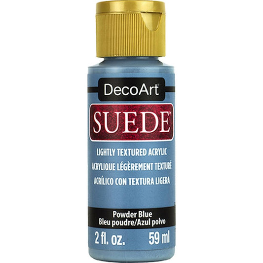 DecoArt Powder Blue Suede - 2oz