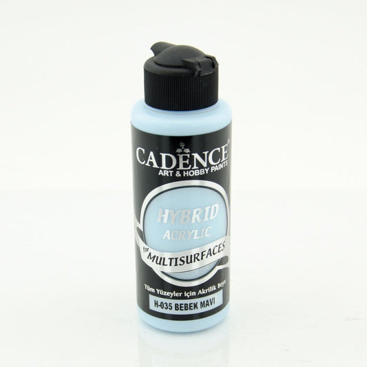 Baby Blue 120 ml Hybrid Acrylic Paint For Multisurfaces