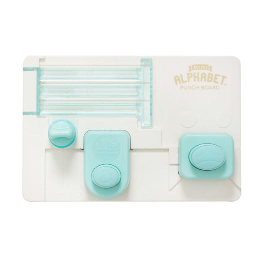 Mini Alphabet Punch Board