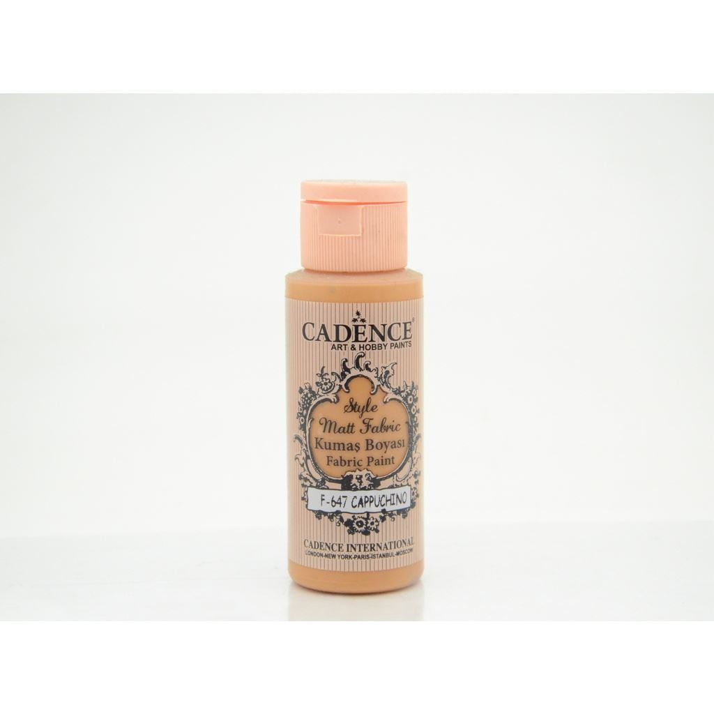 Cappuccino 59 ml Style Matt Fabric Paint