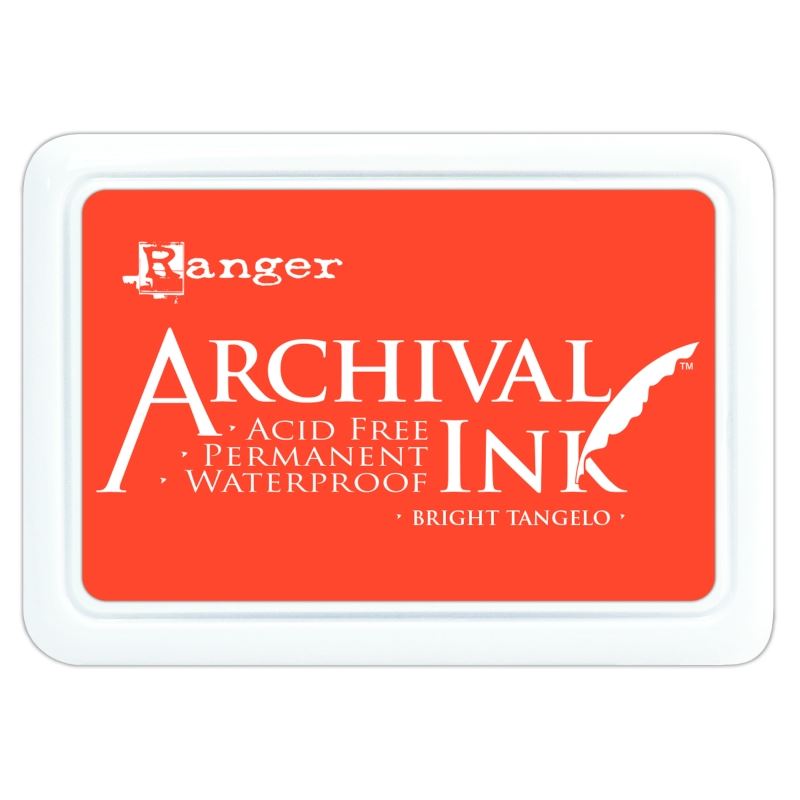 Tim Holtz - Archival Ink Pad Bright Tangelo