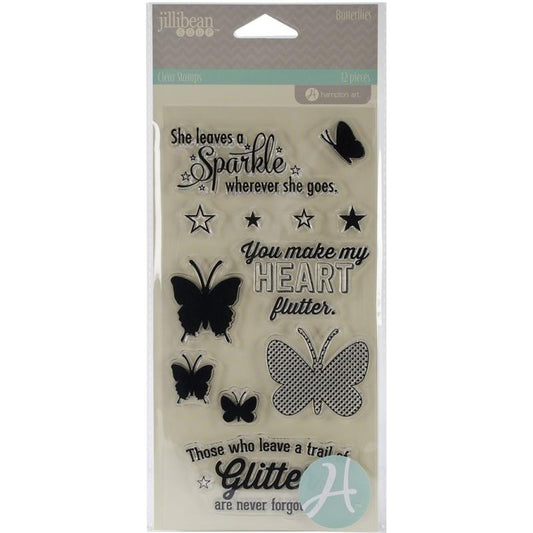 Stamp Jellibean Butterflies