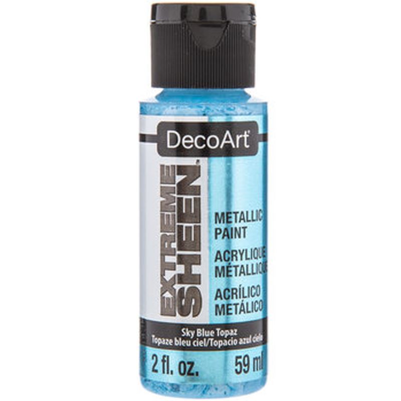 DecoArt Sky Blue Topaz Extreme Sheen 2oz