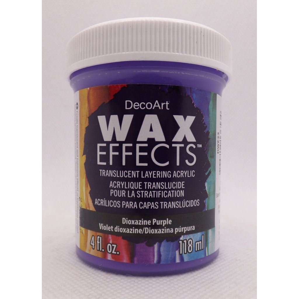 DecoArt Dioxazine Purple 4OZ Wax Effects Encaustic Acrylic