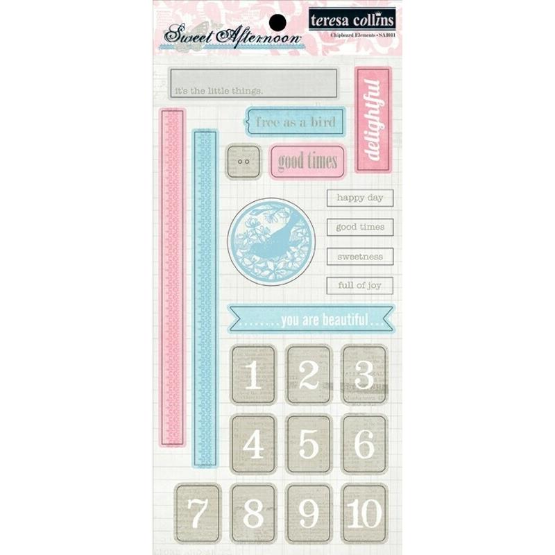 Chipboard Elements No.1Sold in Singles