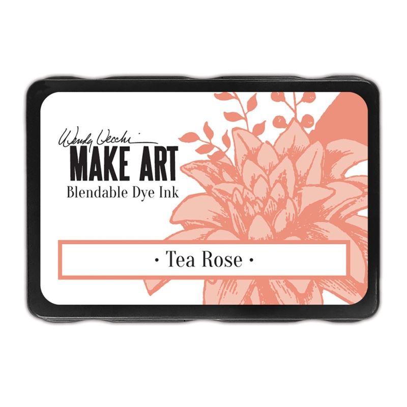 Wendy Vecchi Make Art Dye Ink Pad Tea Rose