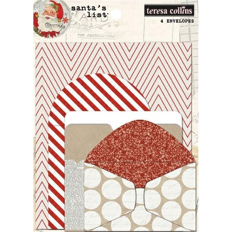 Santa's List Envelopes Sold in Singles
