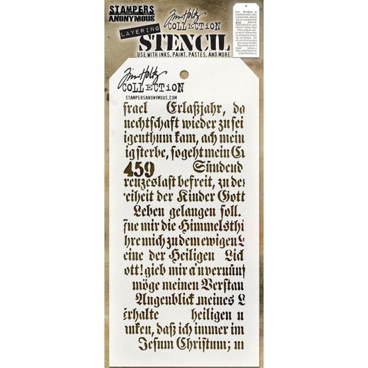 Tim Holtz - MINI STENCIL SET - 49