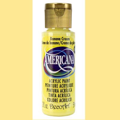 DecoArt Banana Cream Americana 2oz Acrylic Paint