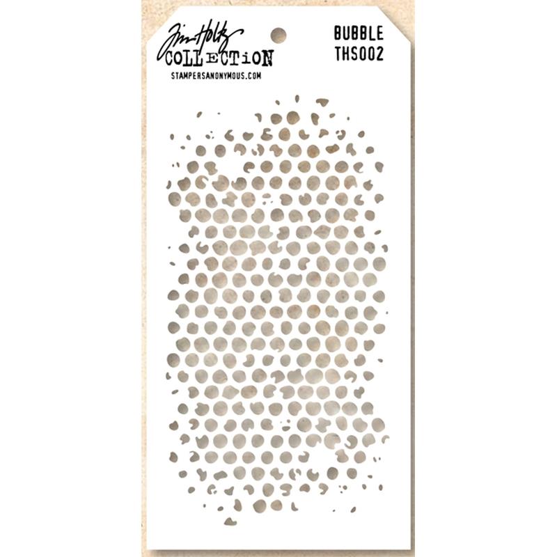Tim Holtz - Bubble Layered Stencil