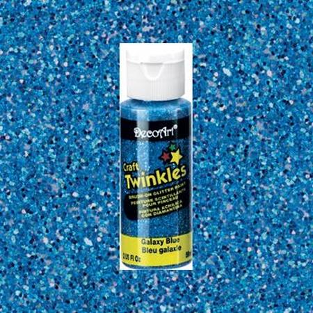 DecoArt Galaxy Blue Craft Twinkles 2oz