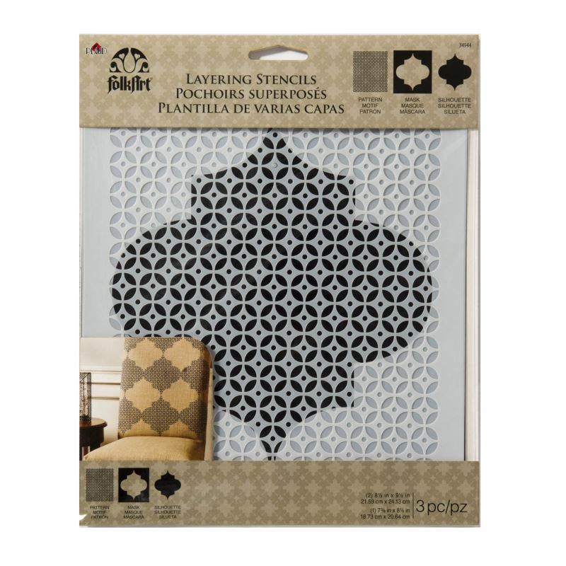 Trellis Stencil FolkArt Home DÔøΩcor