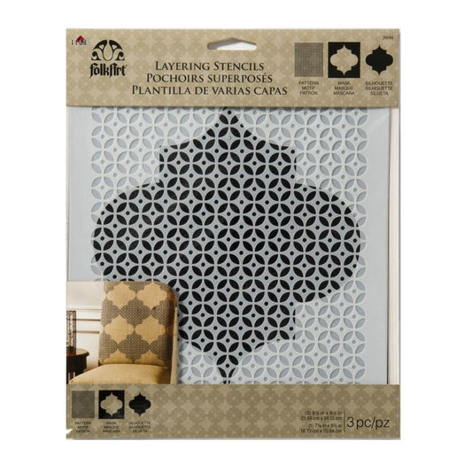 Trellis Stencil FolkArt Home DÔøΩcor