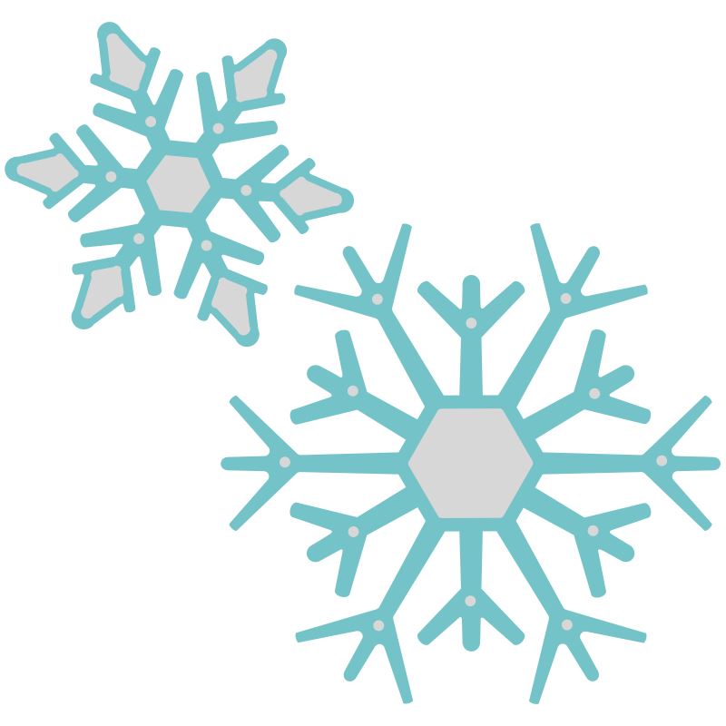 Ice Flakes 32 X 29 46 X 44Mm