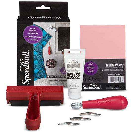 Speedball Fabric Block Printing Starter Kit