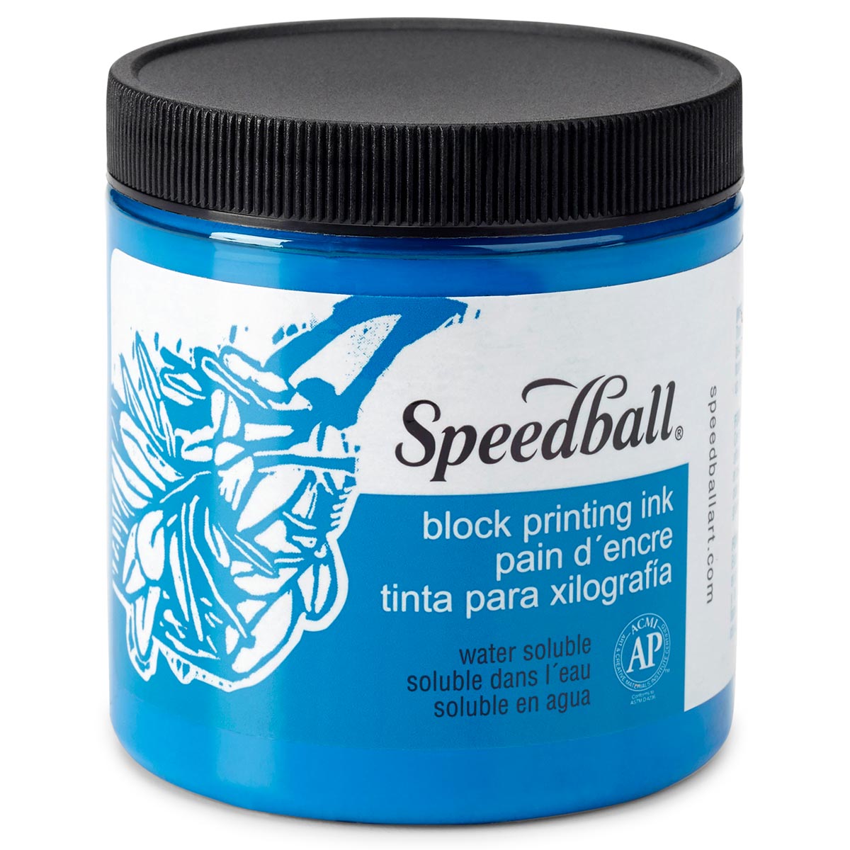 Water-Soluble Block Ink 236ml (8oz) - Black