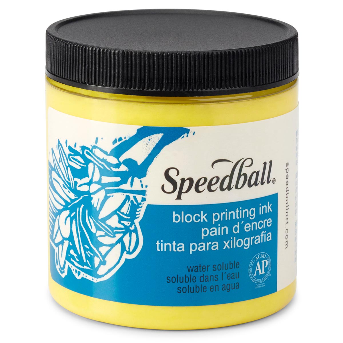 Water-Soluble Block Ink 236ml (8oz) - Black