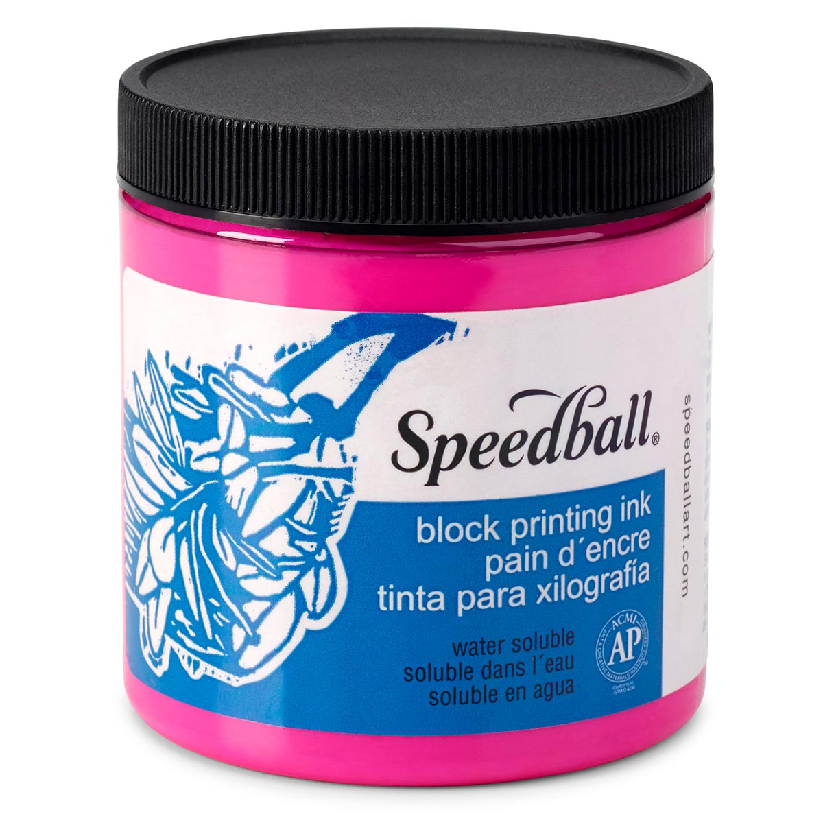 Water-Soluble Block Ink 236ml (8oz) - Black