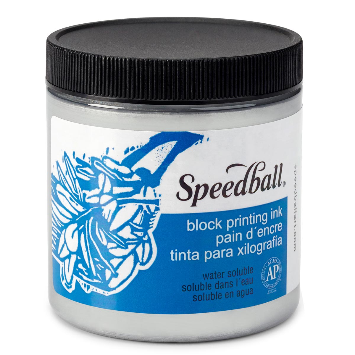 Water-Soluble Block Ink 236ml (8oz) - Black