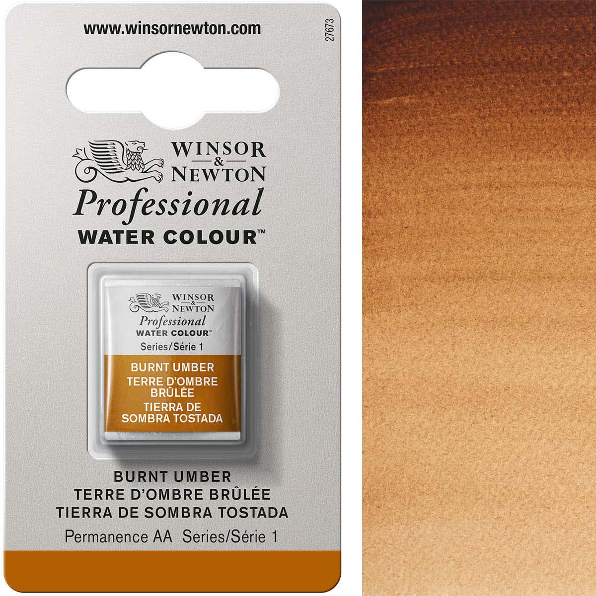 Winsor and Newton Professional Watercolour - Half Pan