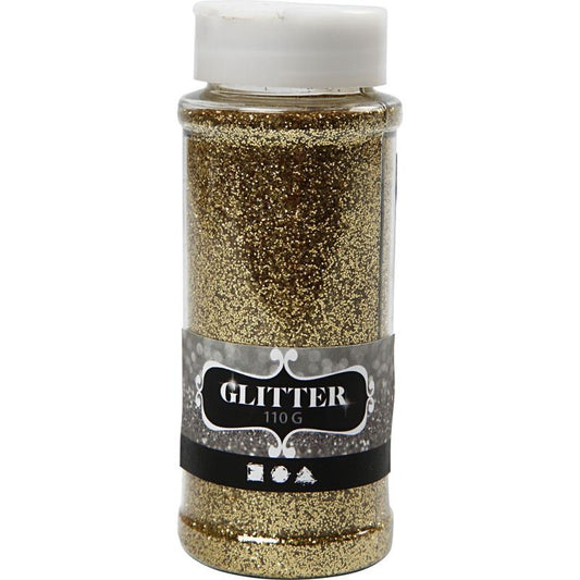 Glitter 110g gold