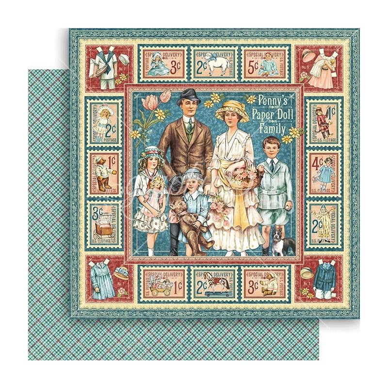 Penny's Paper Doll Family Sold in Packs of 10 Sheets