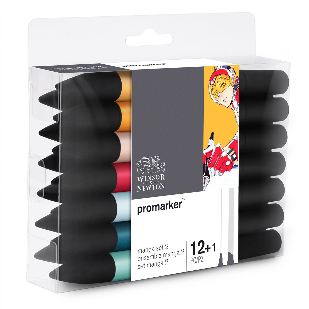 Promarker 12+1 Set - Manga Set 2