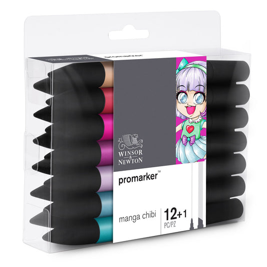 Promarker 12+1 Set - Manga Chibi