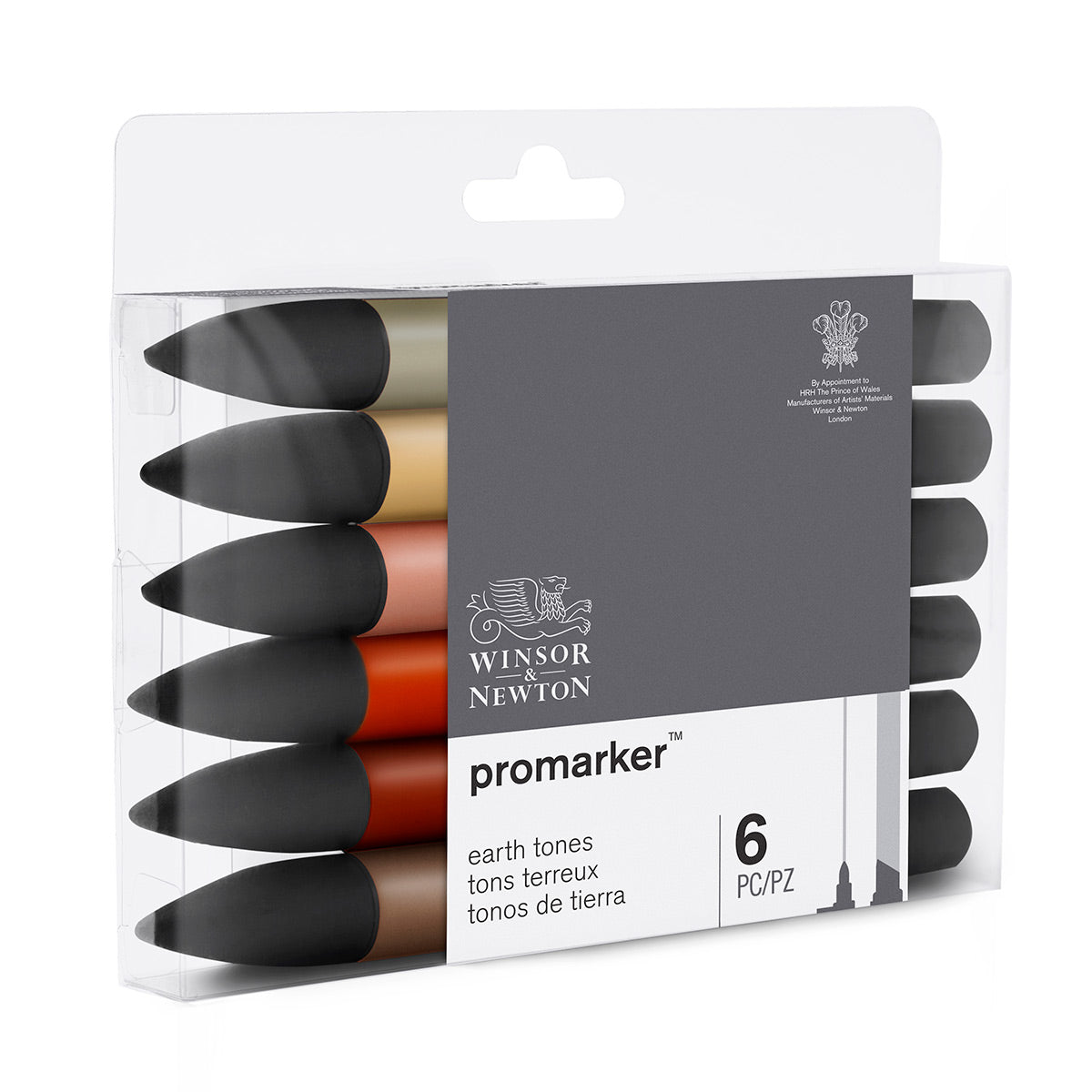 Promarker 6 Set - Earth Tones