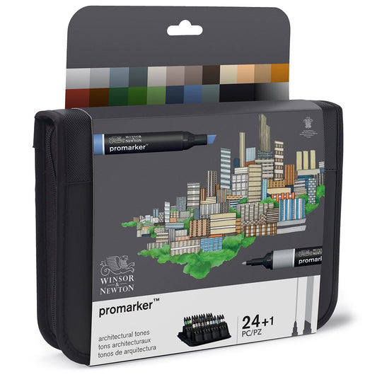 Promarker Wallet - 24 + 1 Architectural Set