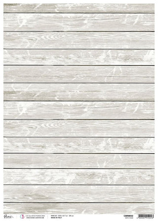 Rice Paper A3 Piuma White Wood - 3 pack