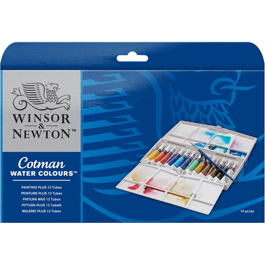 Winsor & Newton Cotman Watercolours Painting Plus Tube Set