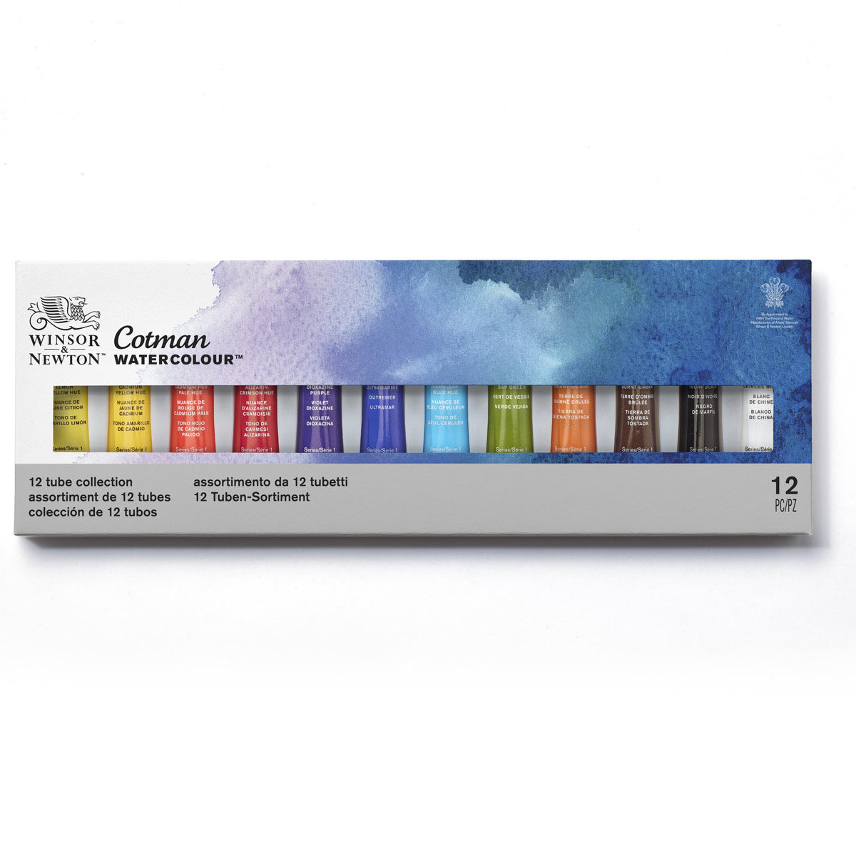 Winsor & Newton Cotman Watercolours 12 Tube Set