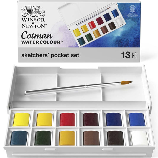 Winsor & Newton Cotman Watercolours Sketchers' Pocket Box