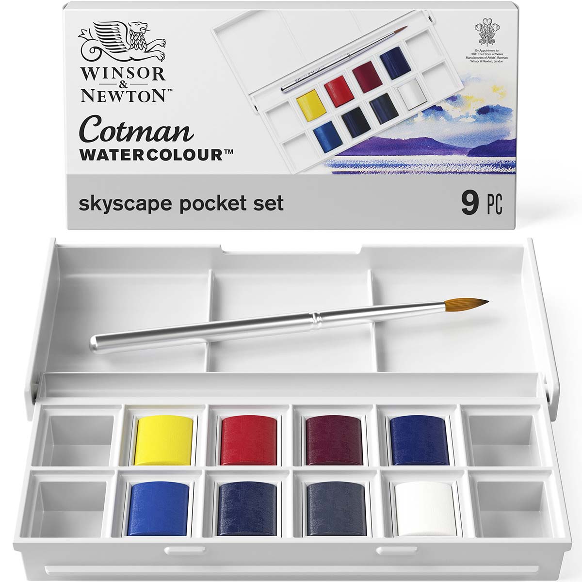 Winsor & Newton Cotman Watercolour Pocket Set - Skyscape