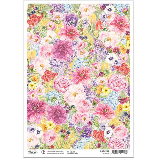 Rice Paper A4 Sparrow Hill Blossom - 5 pack