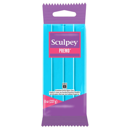 Sculpey Premo 8oz Turquoise