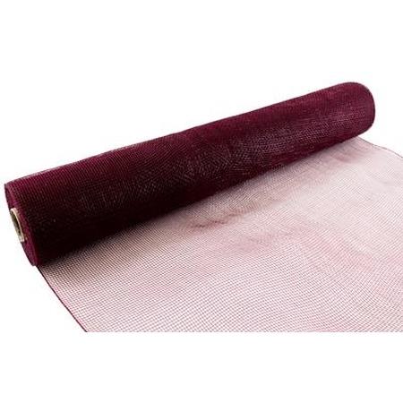 DecoMesh Burgundy No.17 - 53cm x 9.1m