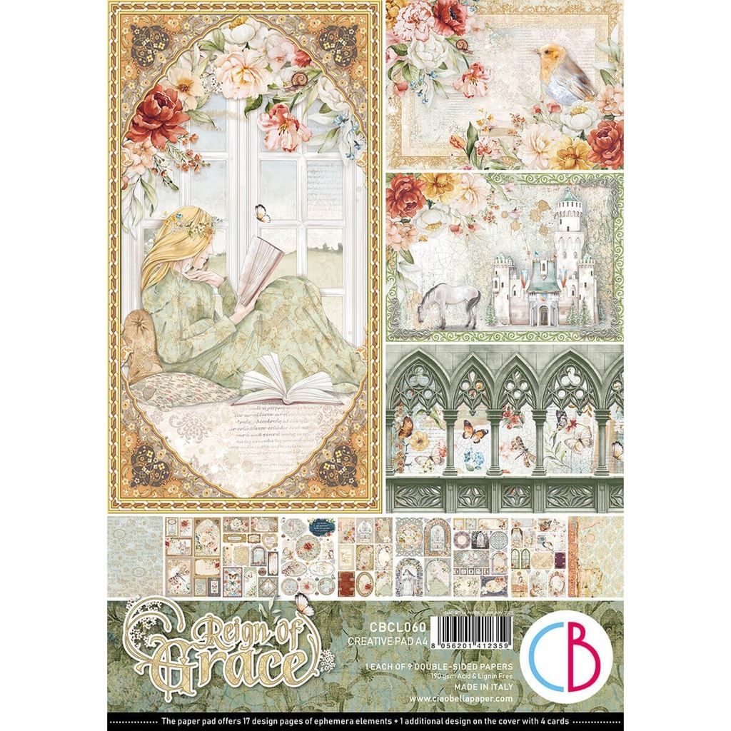 Ciao Bella A4 Creative Pad  Reign of Grace