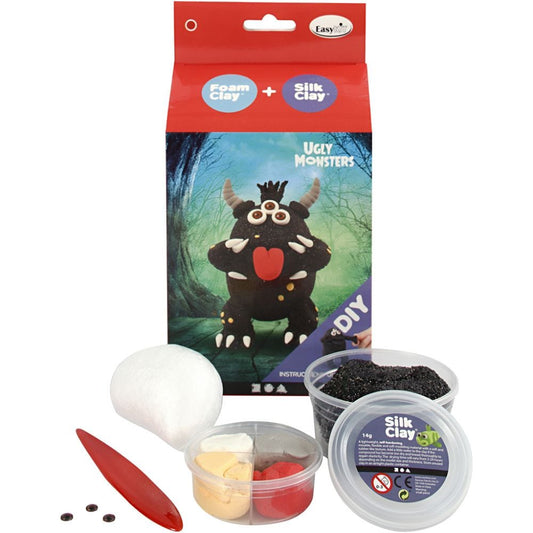 Foam and Silk Clay Kits Monsters