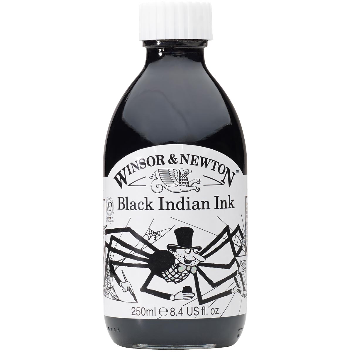 Winsor & Newton Drawing Ink - 250ml Black Indian