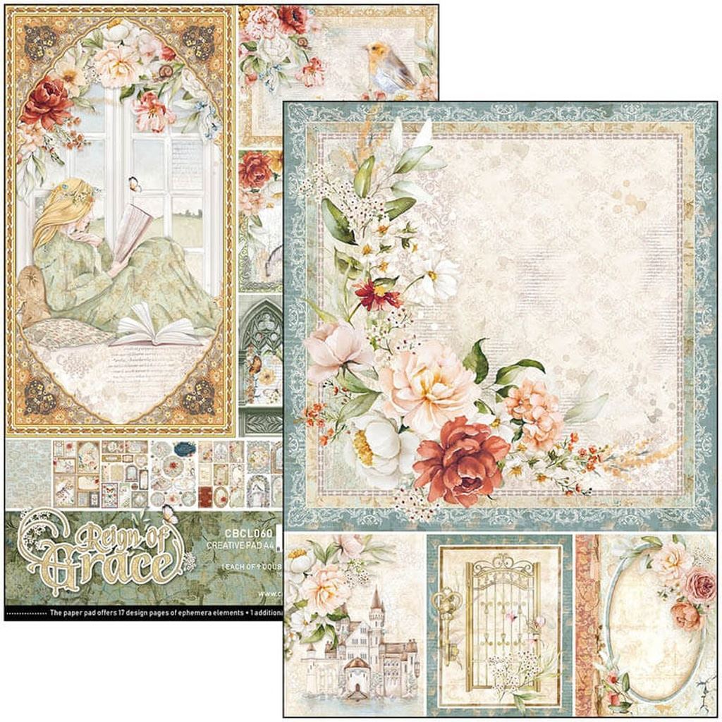 Ciao Bella A4 Creative Pad  Reign of Grace