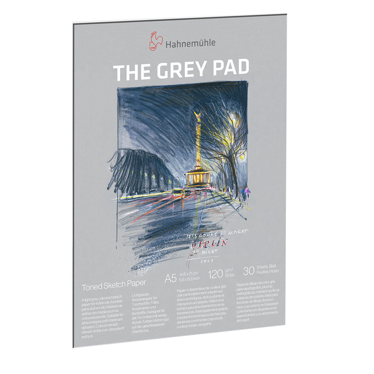 Hahnemuehle Grey Sketch Pad
