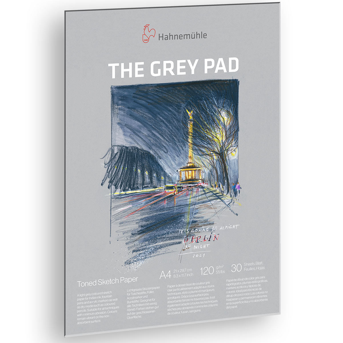 Hahnemuehle Grey Sketch Pad