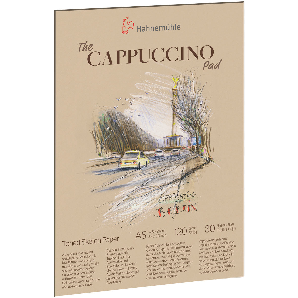 Hahnemuehle Cappuccino Sketch Pad